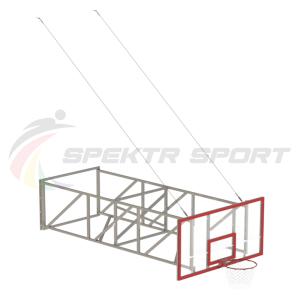 Купить Ферма 2,8 м. для баскетбольного щита 1800х1050 из оргстекла в Краснокаменске 
